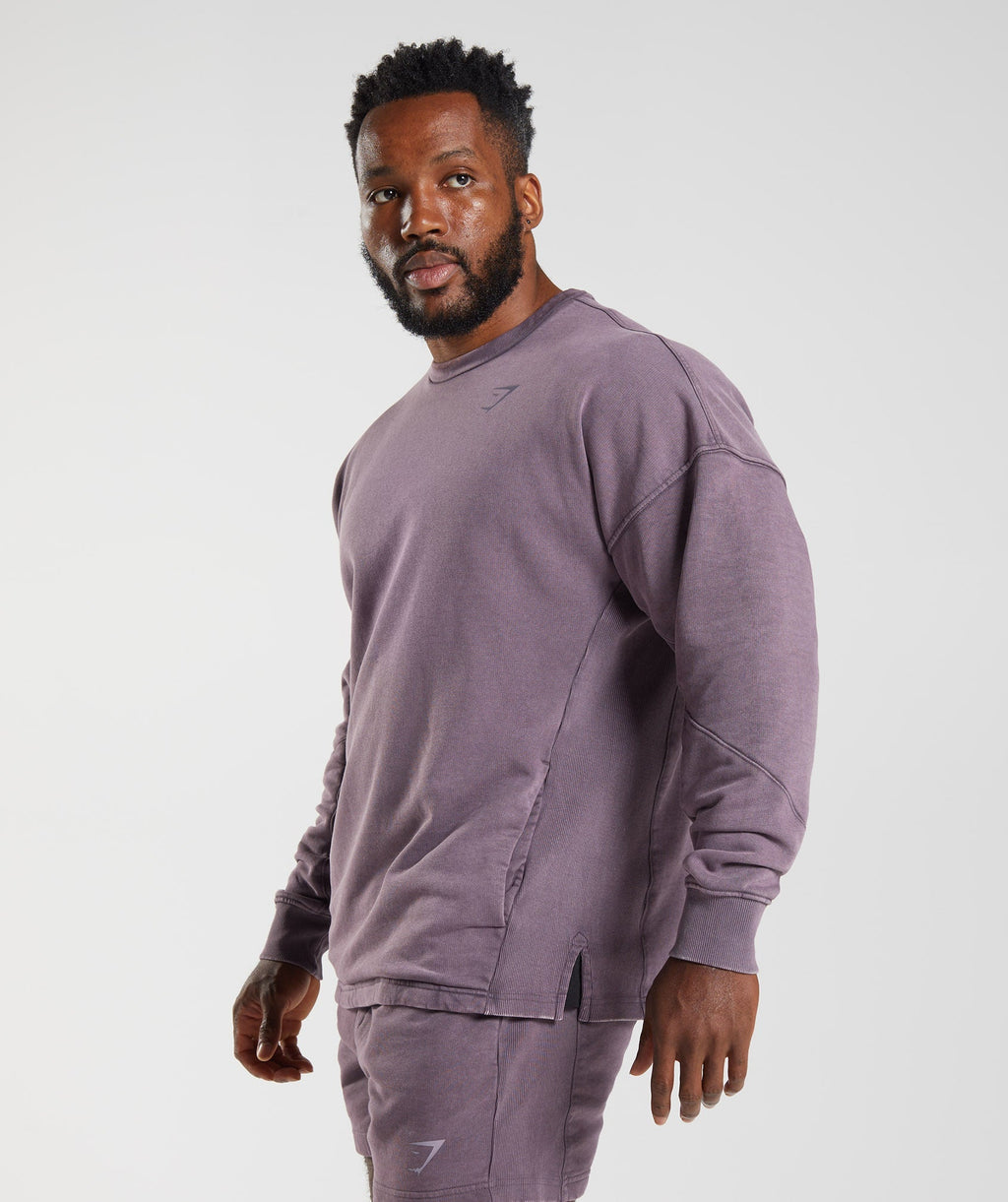 gymshark-power-washed-crew-musk-lilac-aw22