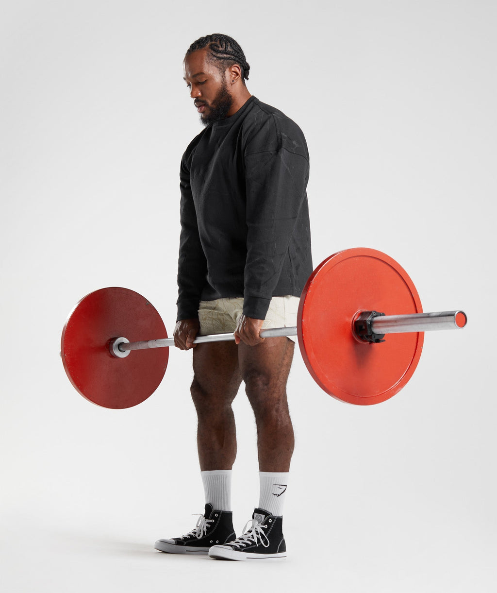 gymshark-power-crew-black-print-ss22
