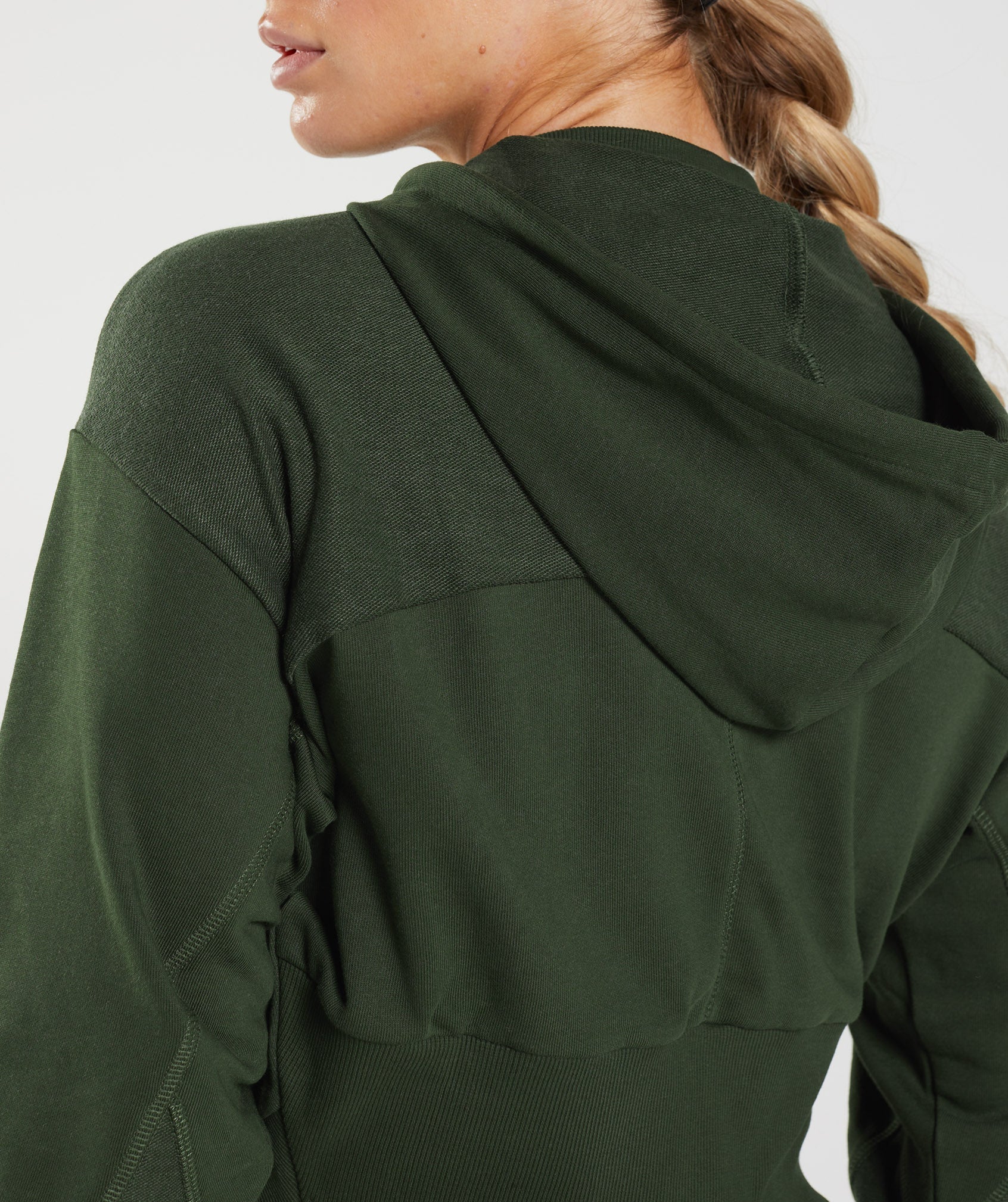 gs-power-cropped-zip-hoodie-moss-olive-aw22