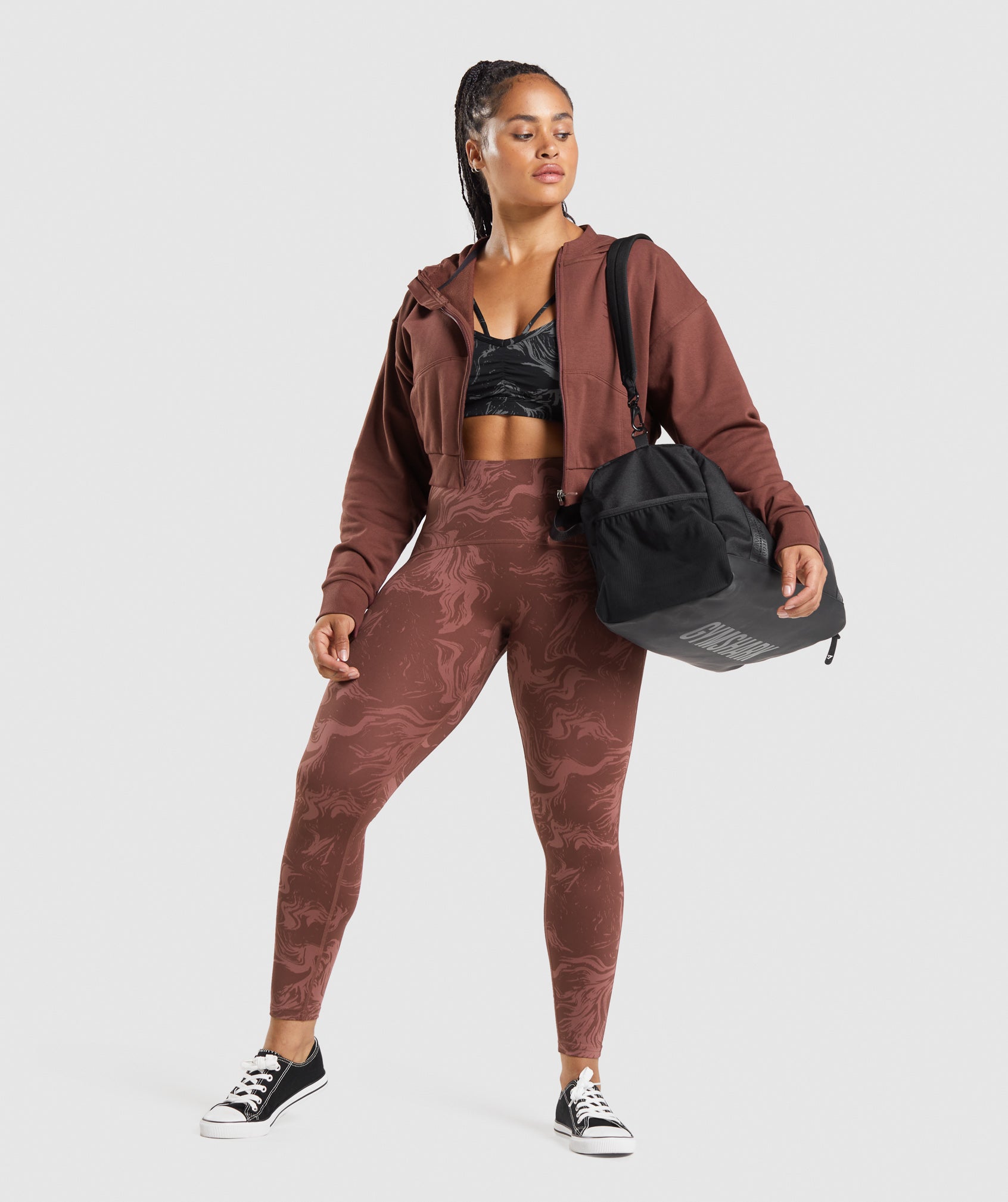 gs-power-cropped-zip-hoodie-cherry-brown-ss22