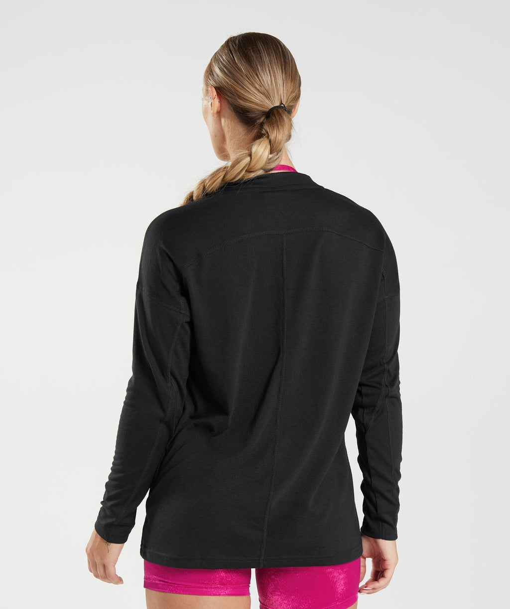 gs-power-long-sleeve-t-shirt-black-aw22