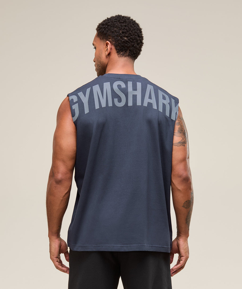 gymshark-power-cut-off-tank-heavy-blue-ss25