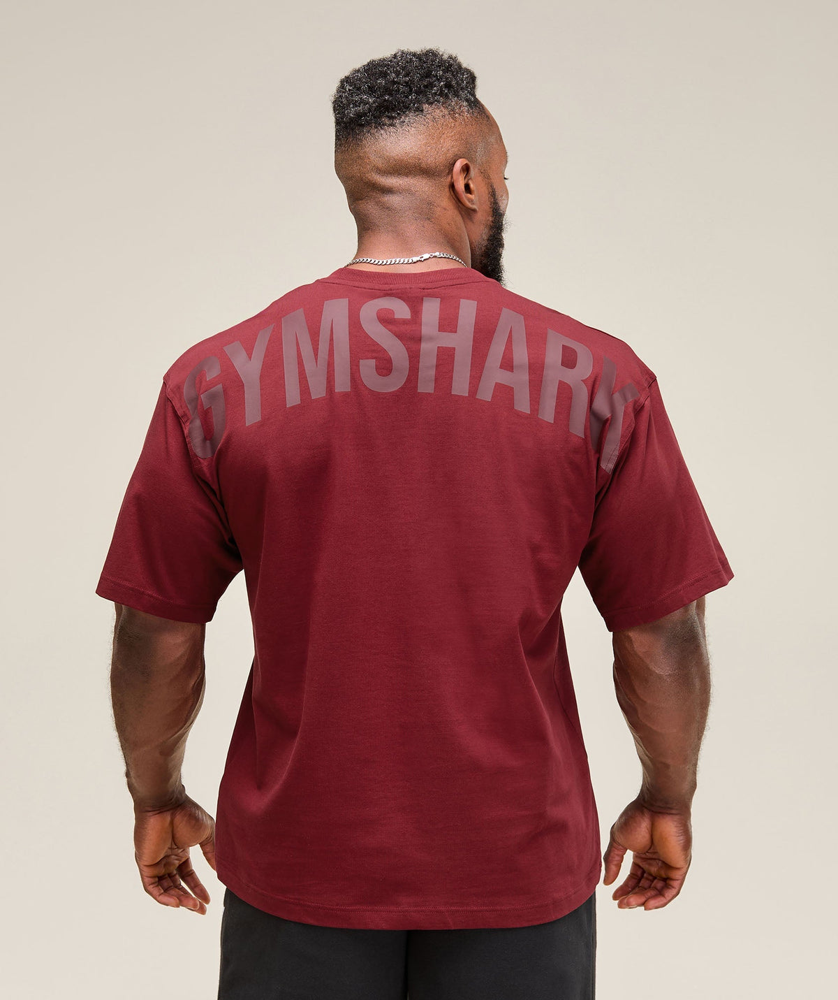 gymshark-power-t-shirt-sets-red-ss25