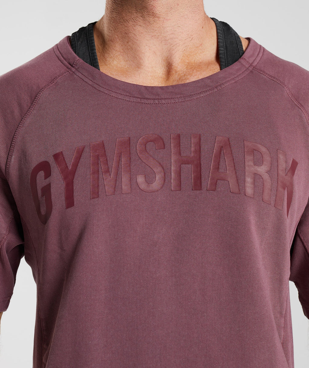 gymshark-power-washed-rag-top-cherry-brown-aw22