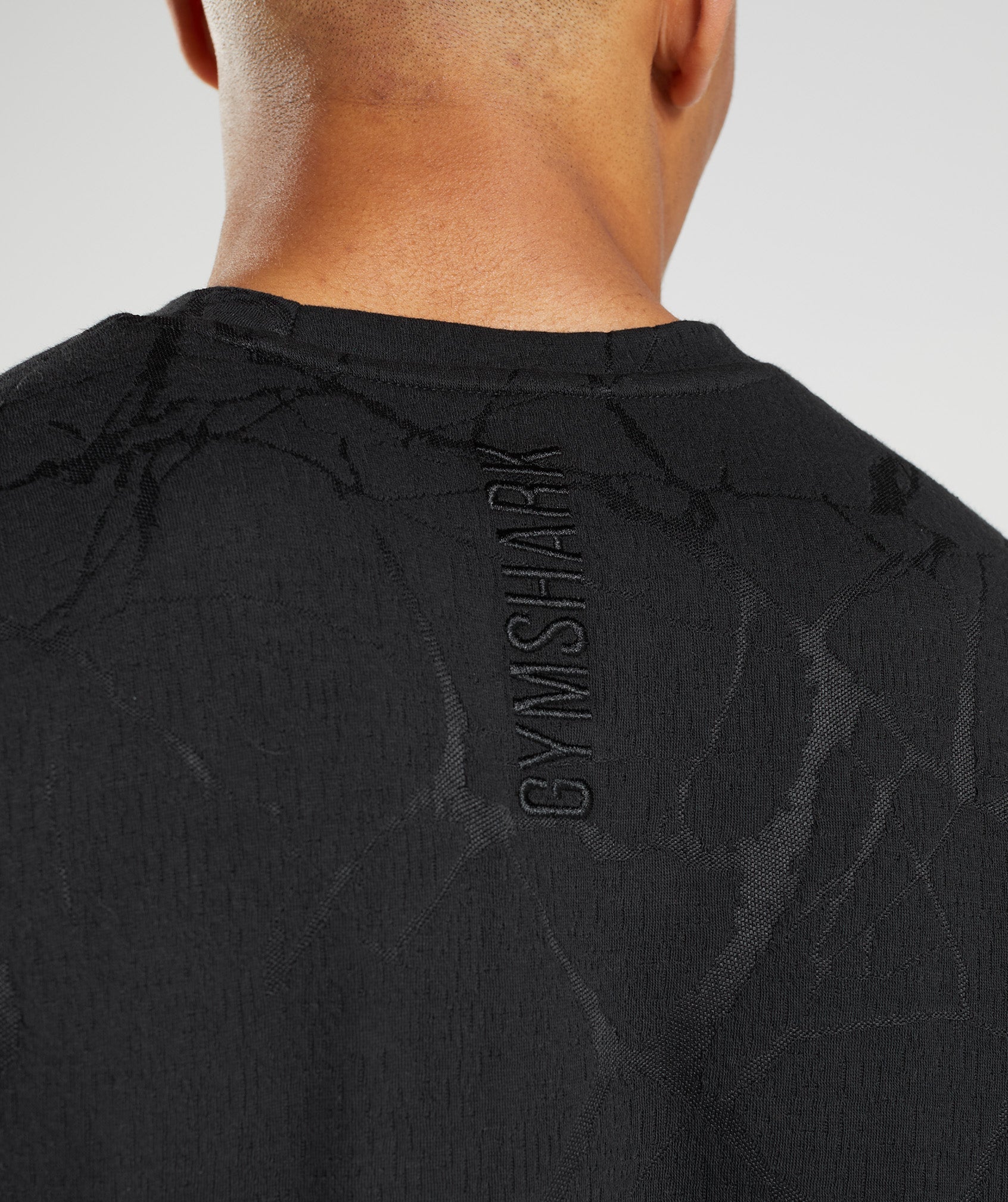gymshark-power-short-sleeve-crew-black-print-ss22