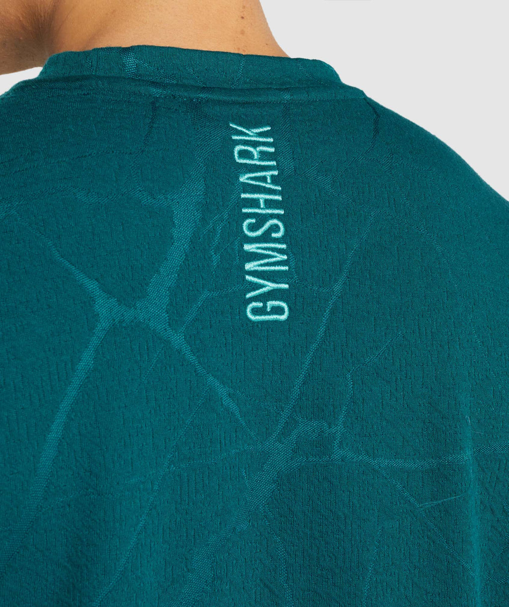 gymshark-power-short-sleeve-crew-teal-print-aw21