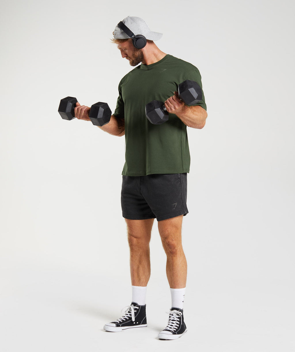 gymshark-power-t-shirt-moss-olive-aw22
