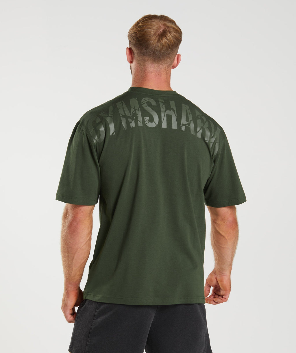 gymshark-power-t-shirt-moss-olive-aw22