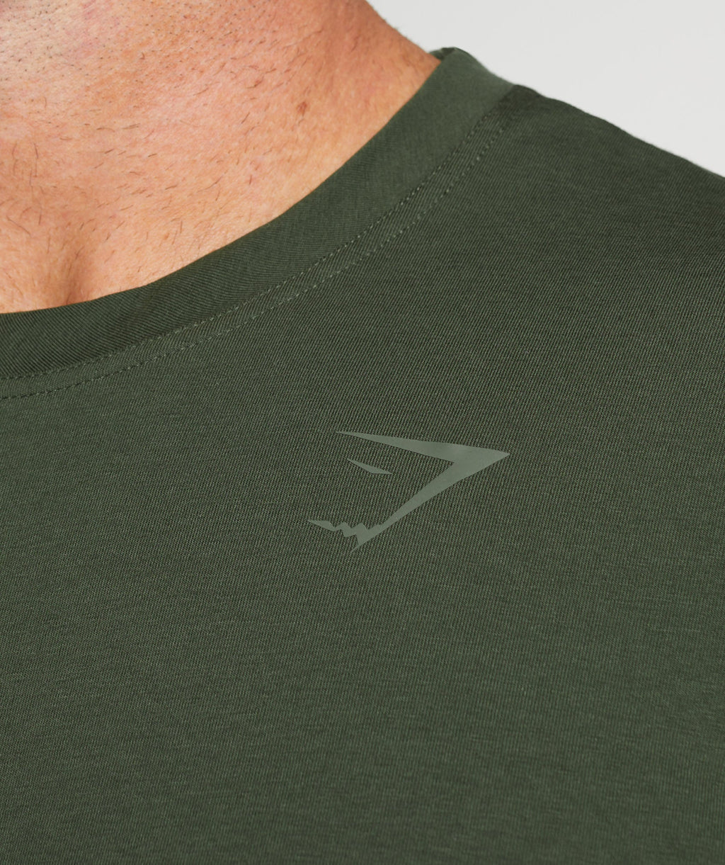 gymshark-power-t-shirt-moss-olive-aw22