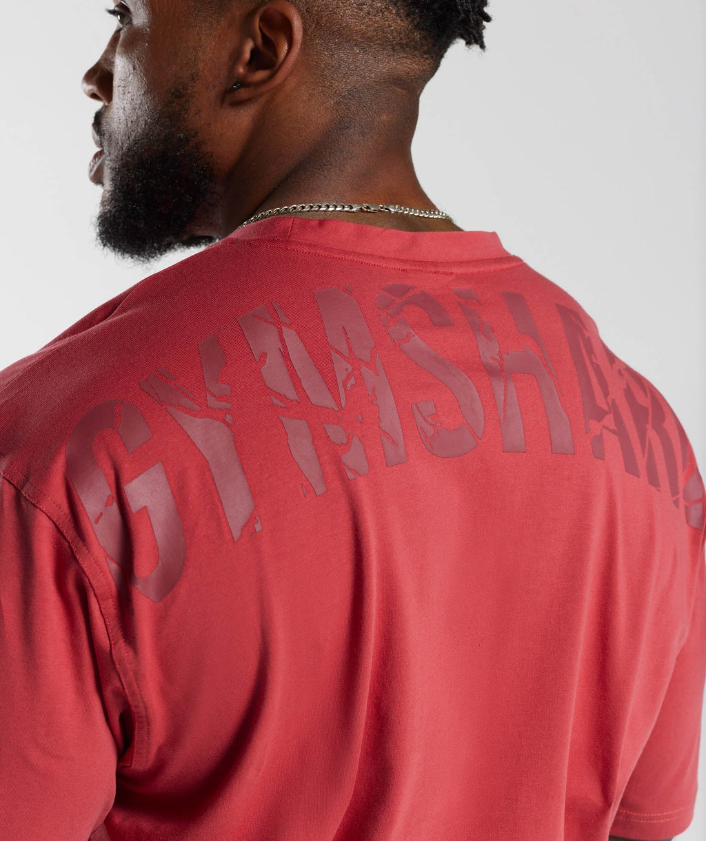 gymshark-power-t-shirt-sundried-red-ss23