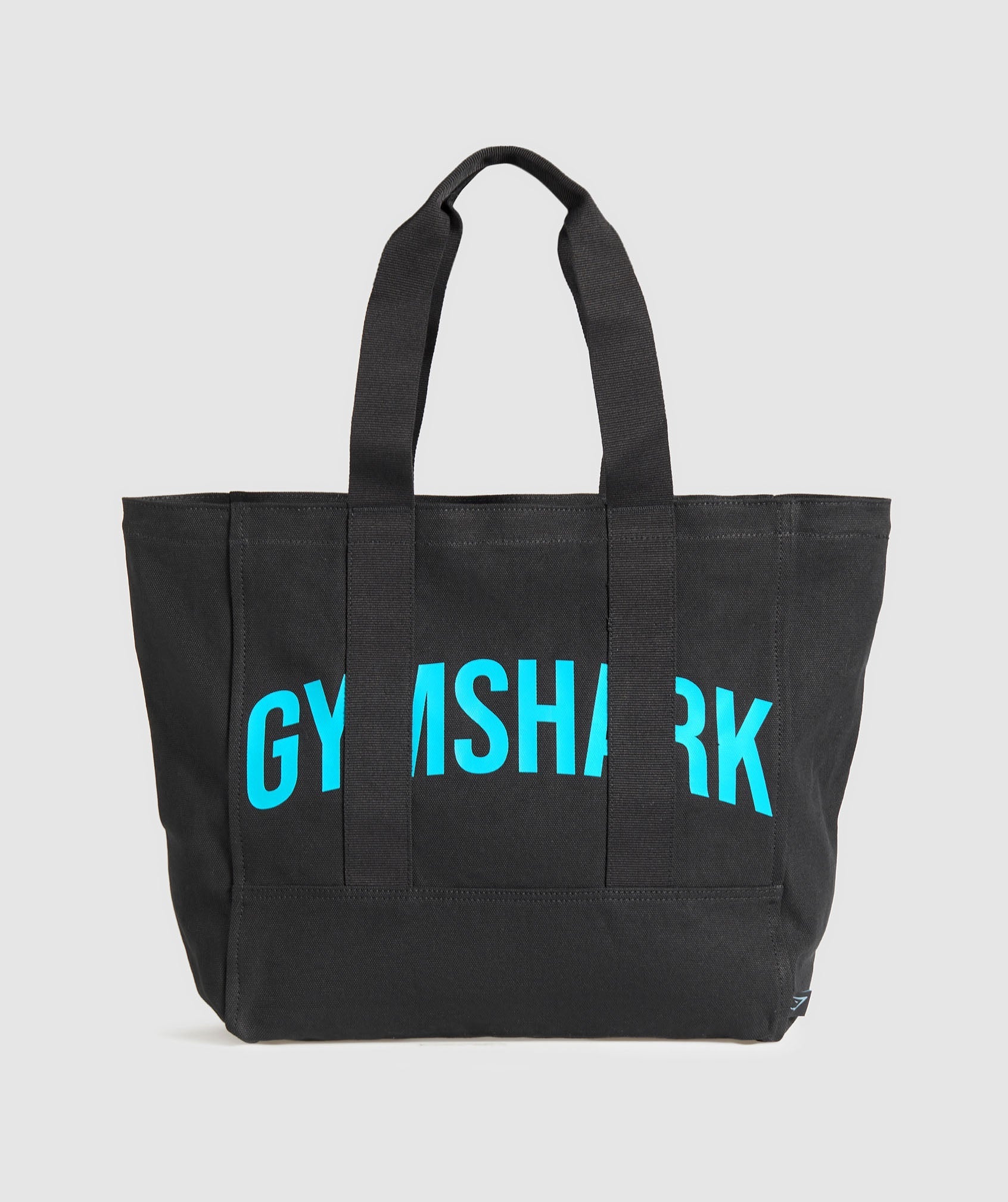 gymshark-power-tote-black-brand-blue-ss25