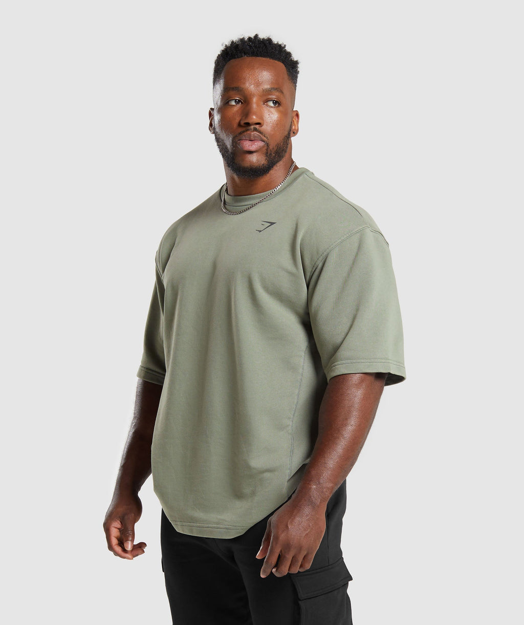 gymshark-power-washed-short-sleeve-crew-pullovers-green-ss24
