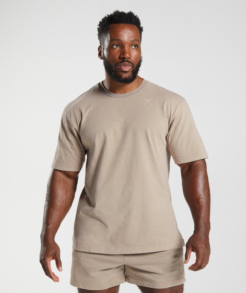 gymshark-power-washed-t-shirt-cement-brown-aw22