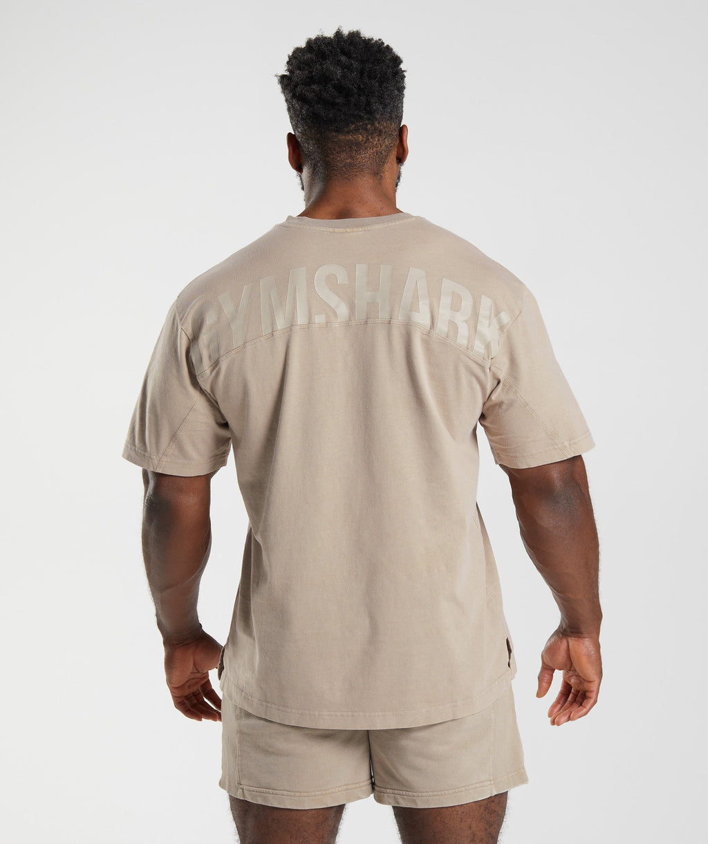 gymshark-power-washed-t-shirt-cement-brown-aw22