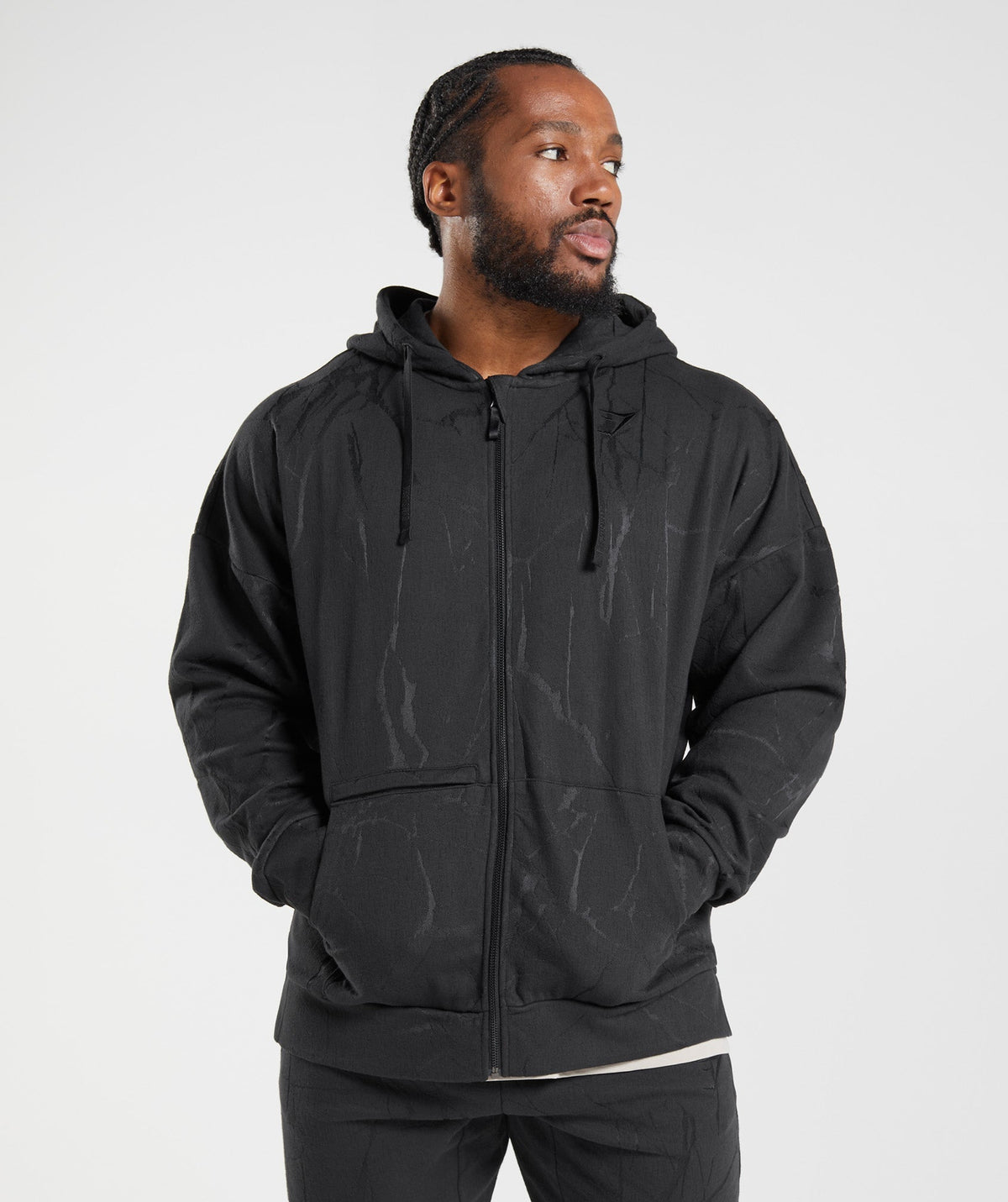 gymshark-power-zip-hoodie-black-print-ss22