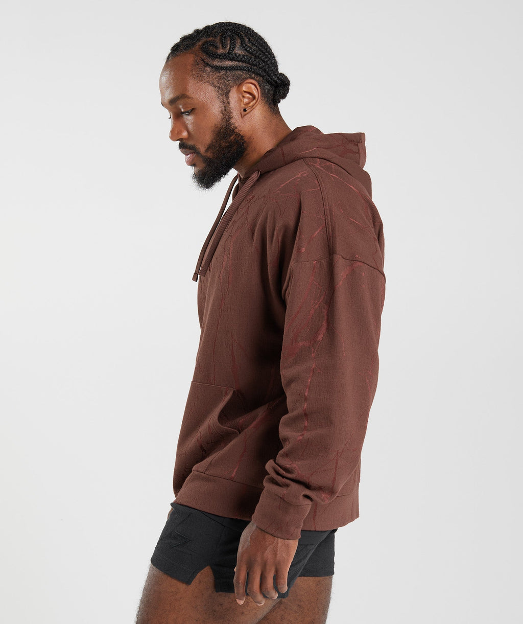 gymshark-power-zip-hoodie-cherry-brown-print-ss22