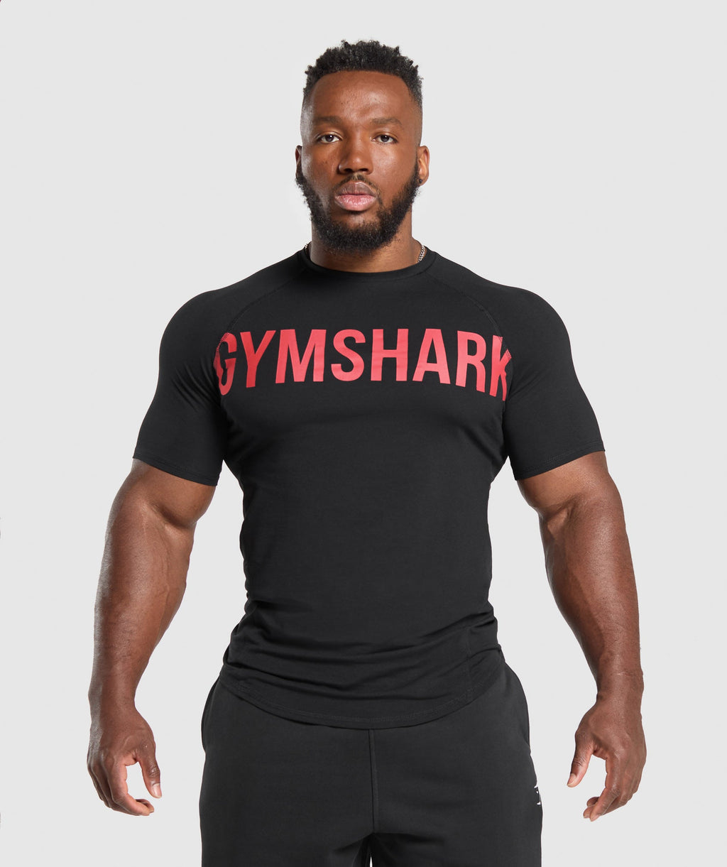 gymshark-prime-t-shirt-black-vivid-red-ss25