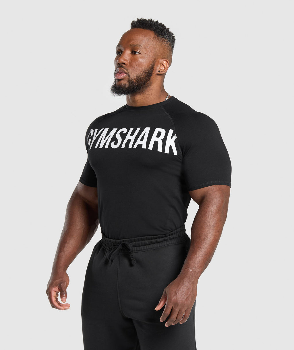 gymshark-prime-t-shirt-black-white-ss25