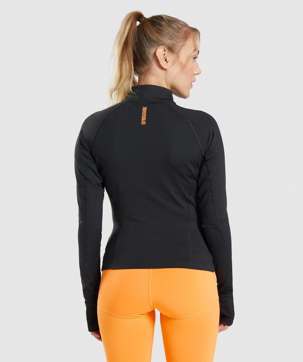 gymshark-pulse-1-4-zip-black-ss22