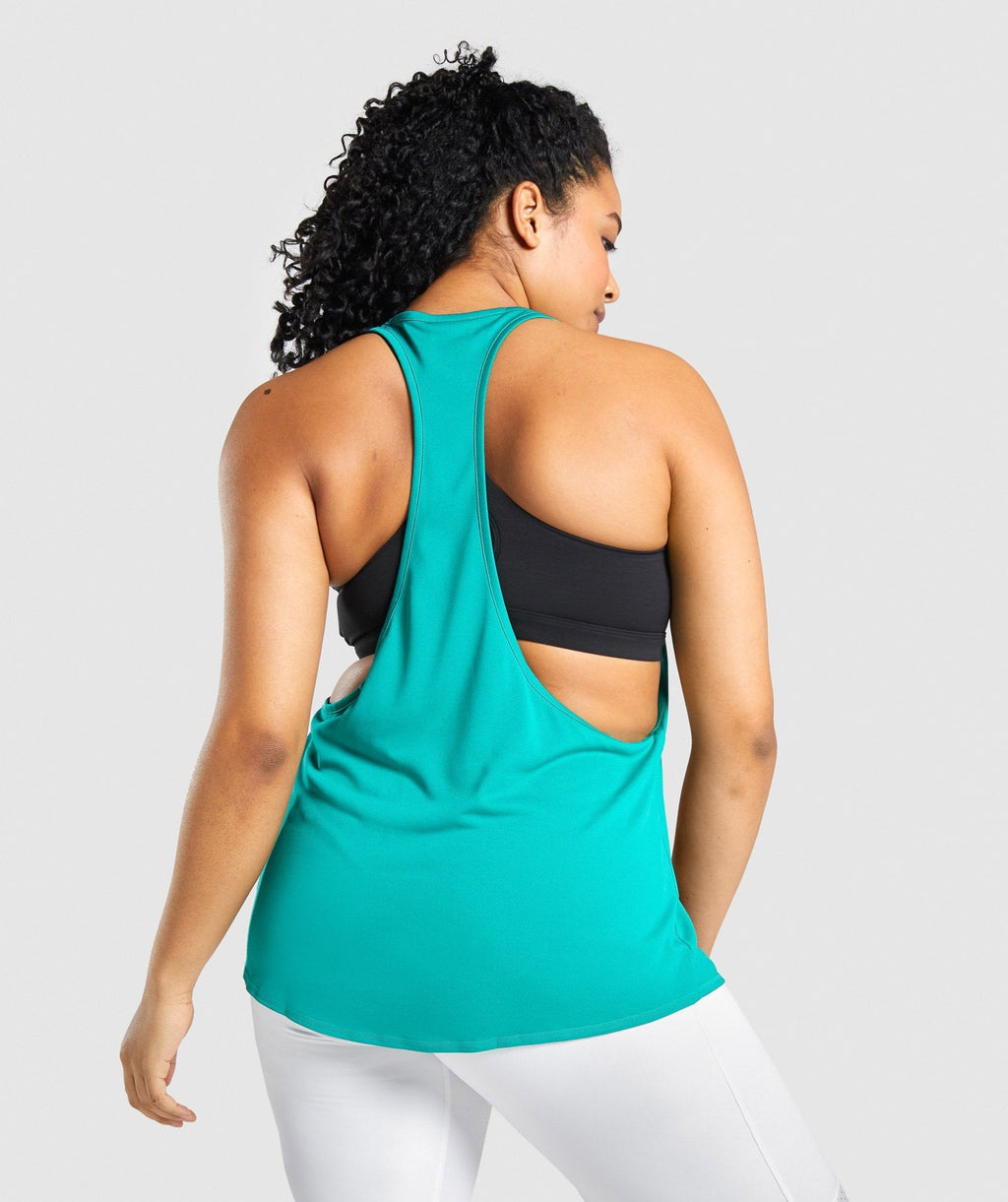 gymshark-pulse-drop-arm-tank-juniper-green