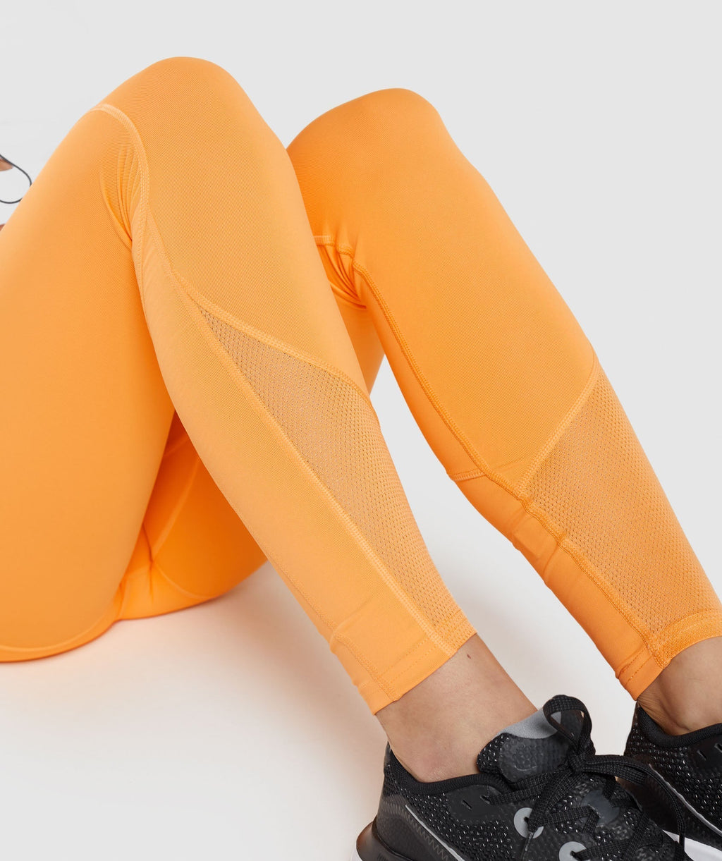 gymshark-pulse-mesh-leggings-apricot-orange-ss22