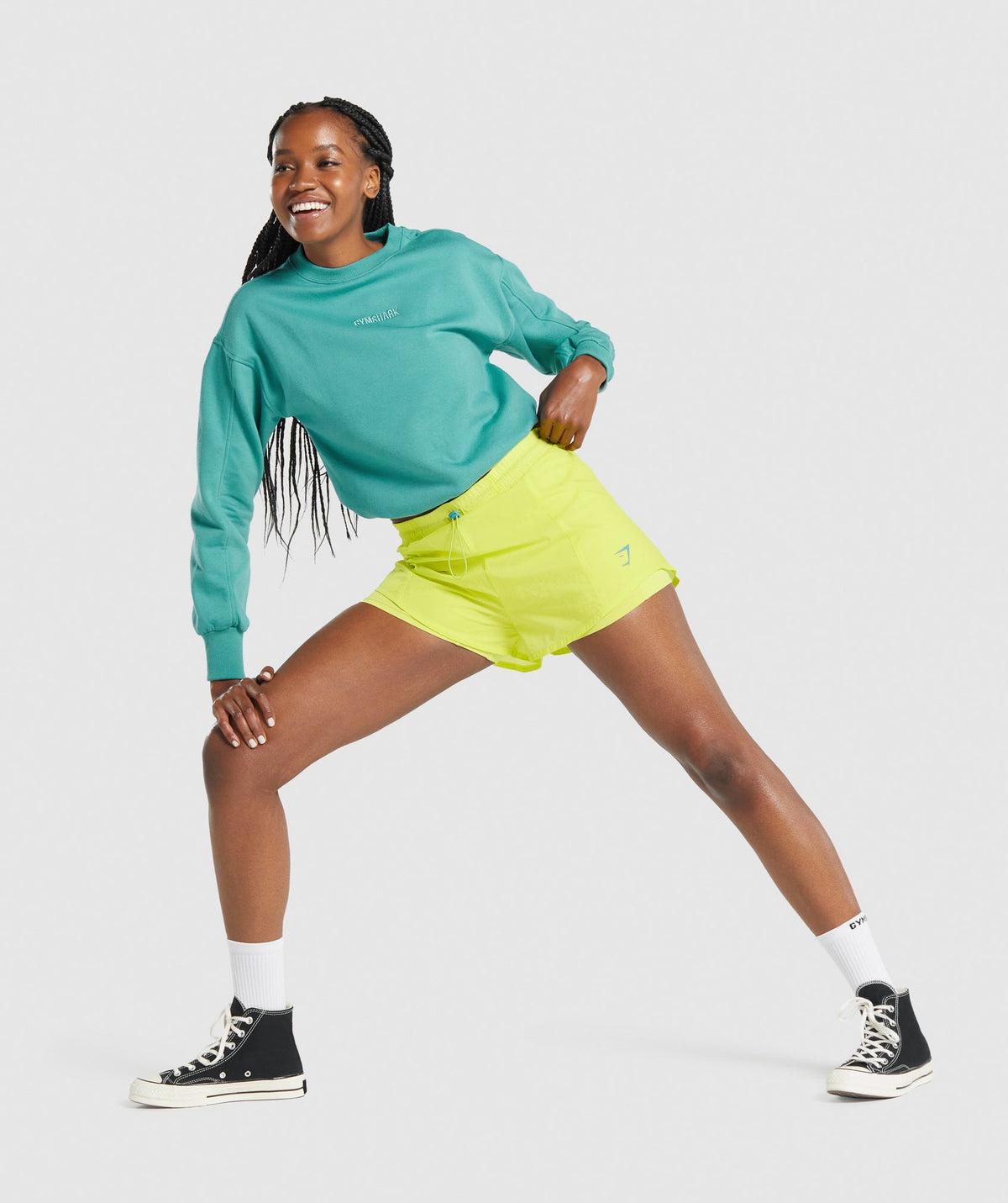 gymshark-pulse-2-in-1-shorts-yellow-aw21