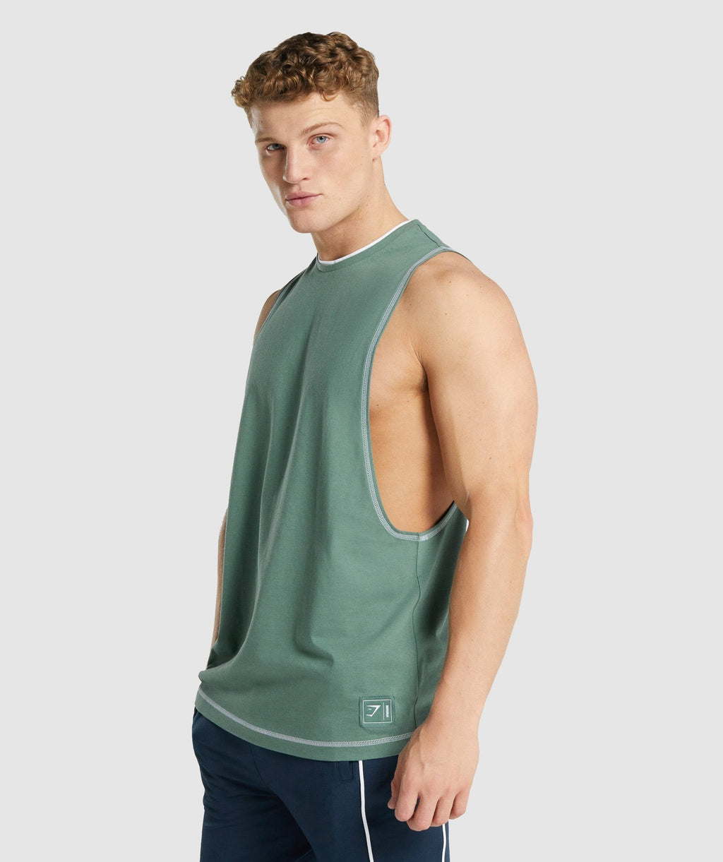 gymshark-recess-tank-green-aw21