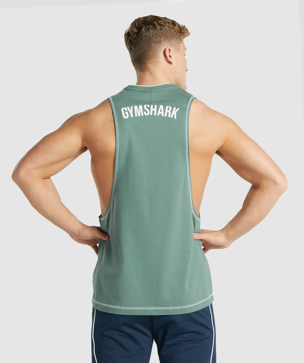 gymshark-recess-tank-green-aw21