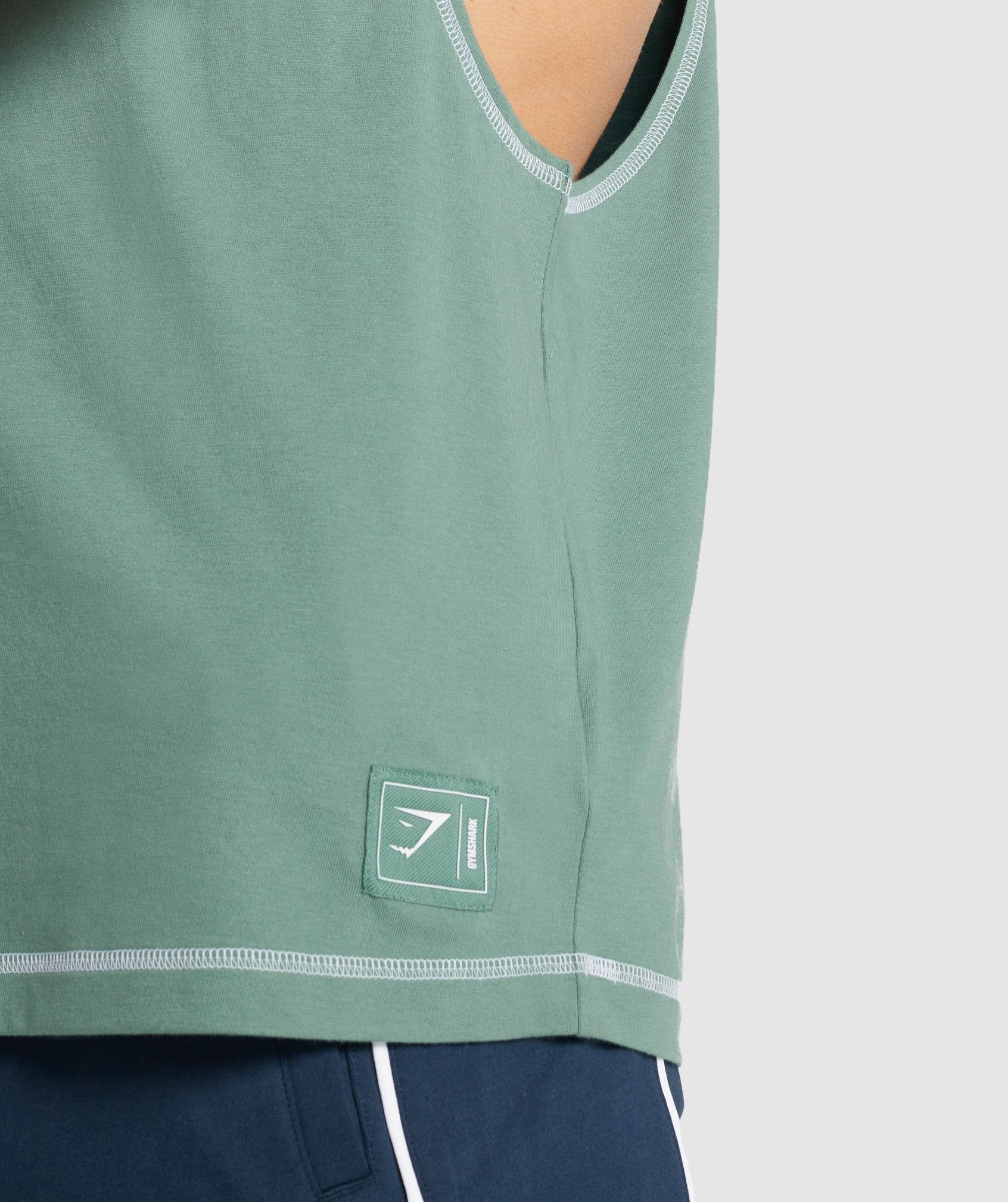 gymshark-recess-tank-green-aw21