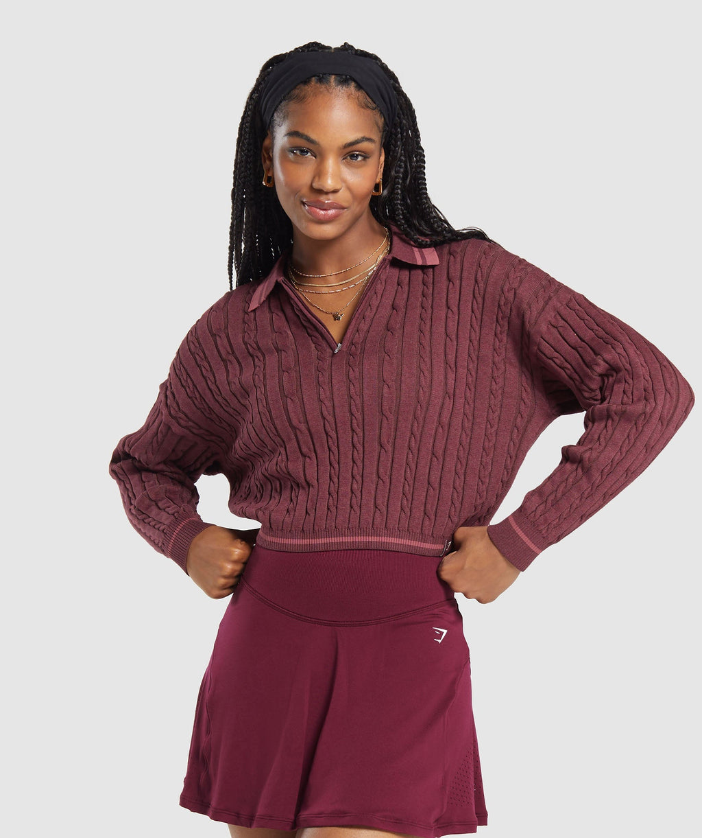 gymshark-rest-day-cable-knit-pullover-red-aw23