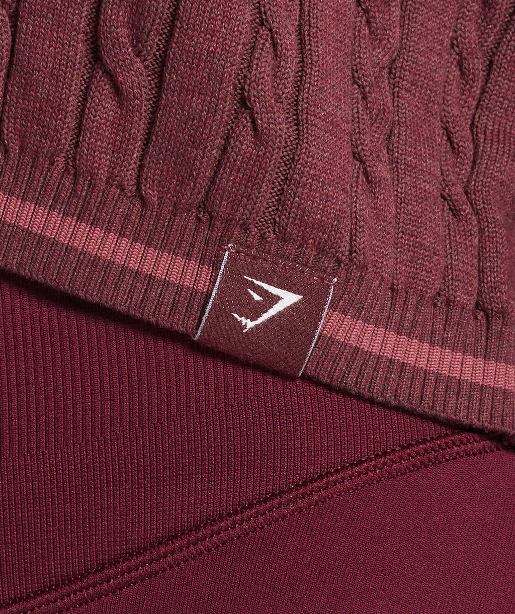 gymshark-rest-day-cable-knit-pullover-red-aw23