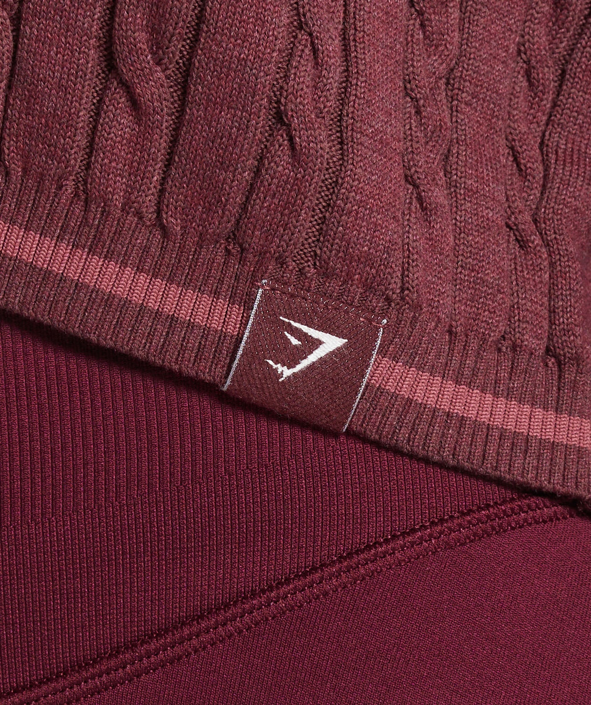 gymshark-rest-day-cable-knit-pullover-red-aw23