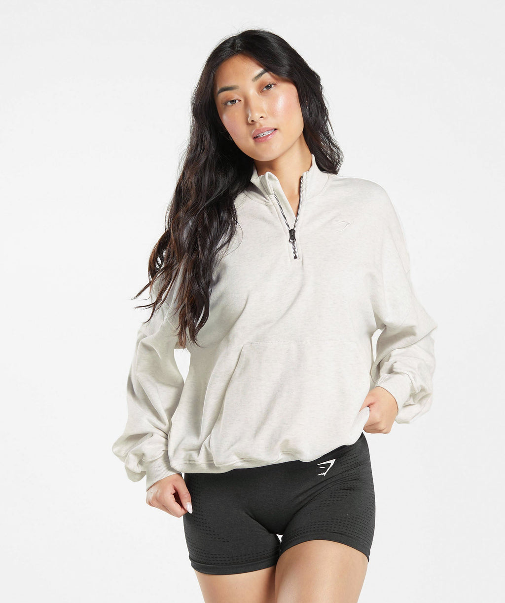 gymshark-rest-day-sweats-1-2-zip-pullover-white-marl-aw23