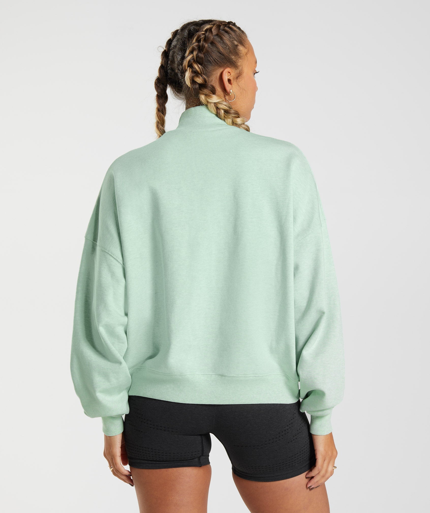 gymshark-rest-day-sweats-1-2-zip-pullover-refreshing-green-marl-aw22