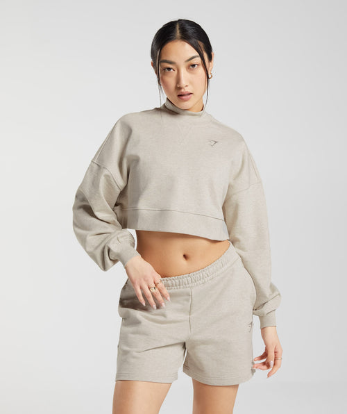 gymshark-rest-day-sweats-cropped-pullover-sand-marl-ss23