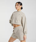 gymshark-rest-day-sweats-cropped-pullover-sand-marl-ss23