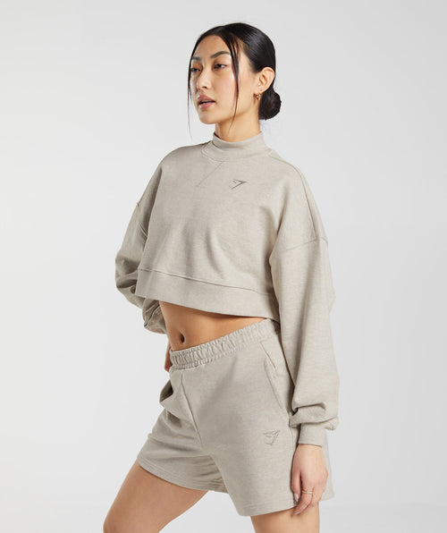 gymshark-rest-day-sweats-cropped-pullover-sand-marl-ss23