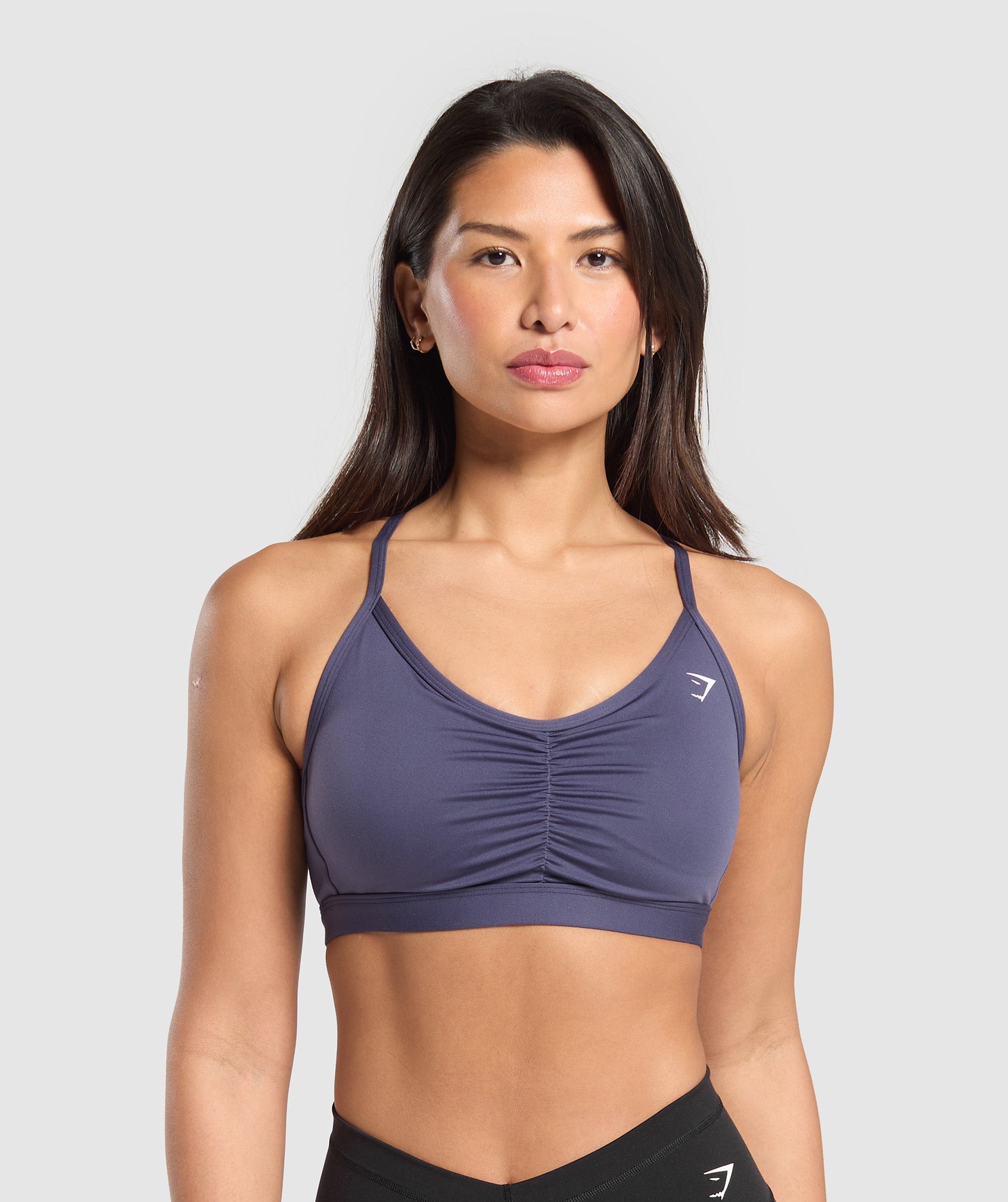 gymshark-ruched-sports-bra-weighted-purple-ss25