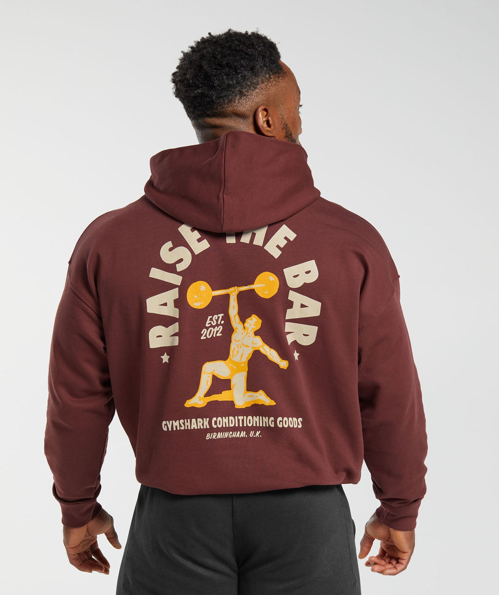 gymshark-raise-the-bar-hoodie-burgundy-brown-aw23