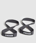 gymshark-figure-8-lifting-straps-onyx-grey-ss25