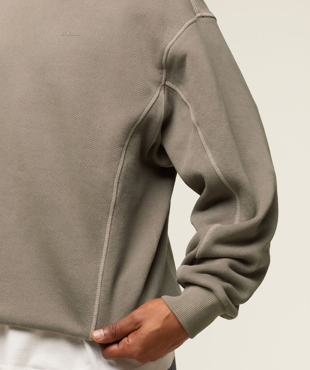 gymshark-everywear-relaxed-stitch-sweatshirt-linen-brown-ss24
