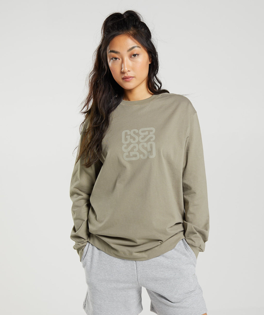 gymshark-cotton-oversized-long-sleeve-top-earthy-brown-ss23
