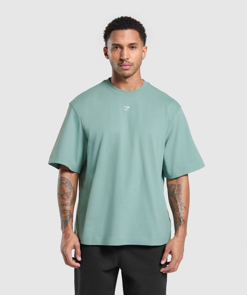 gymshark-rest-day-essentials-boxy-t-shirt-celeste-blue-ss25