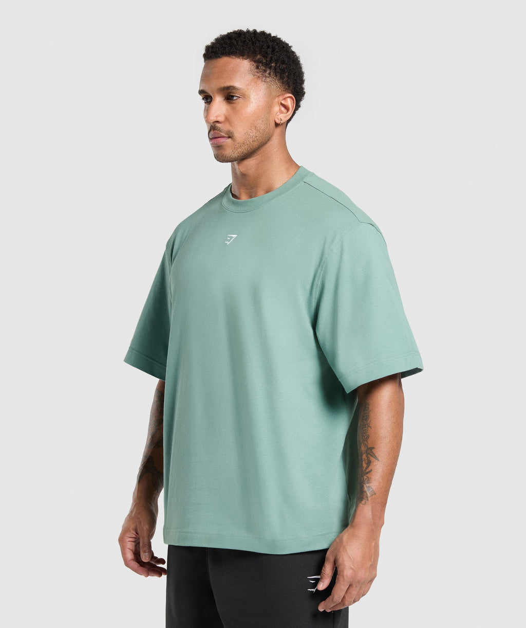 gymshark-rest-day-essentials-boxy-t-shirt-celeste-blue-ss25