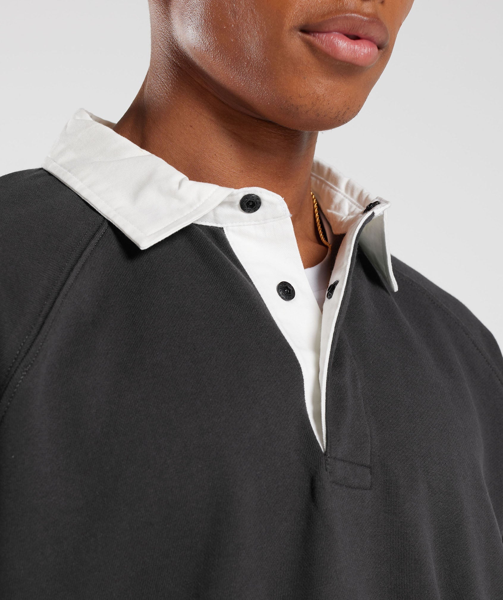 gymshark-rest-day-essentials-sweat-polo-onyx-grey-ss23