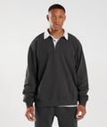 gymshark-rest-day-essentials-sweat-polo-onyx-grey-ss23