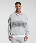 gymshark-rest-day-essentials-sweatshirt-polo-light-grey-core-marl-smokey-grey-aw23