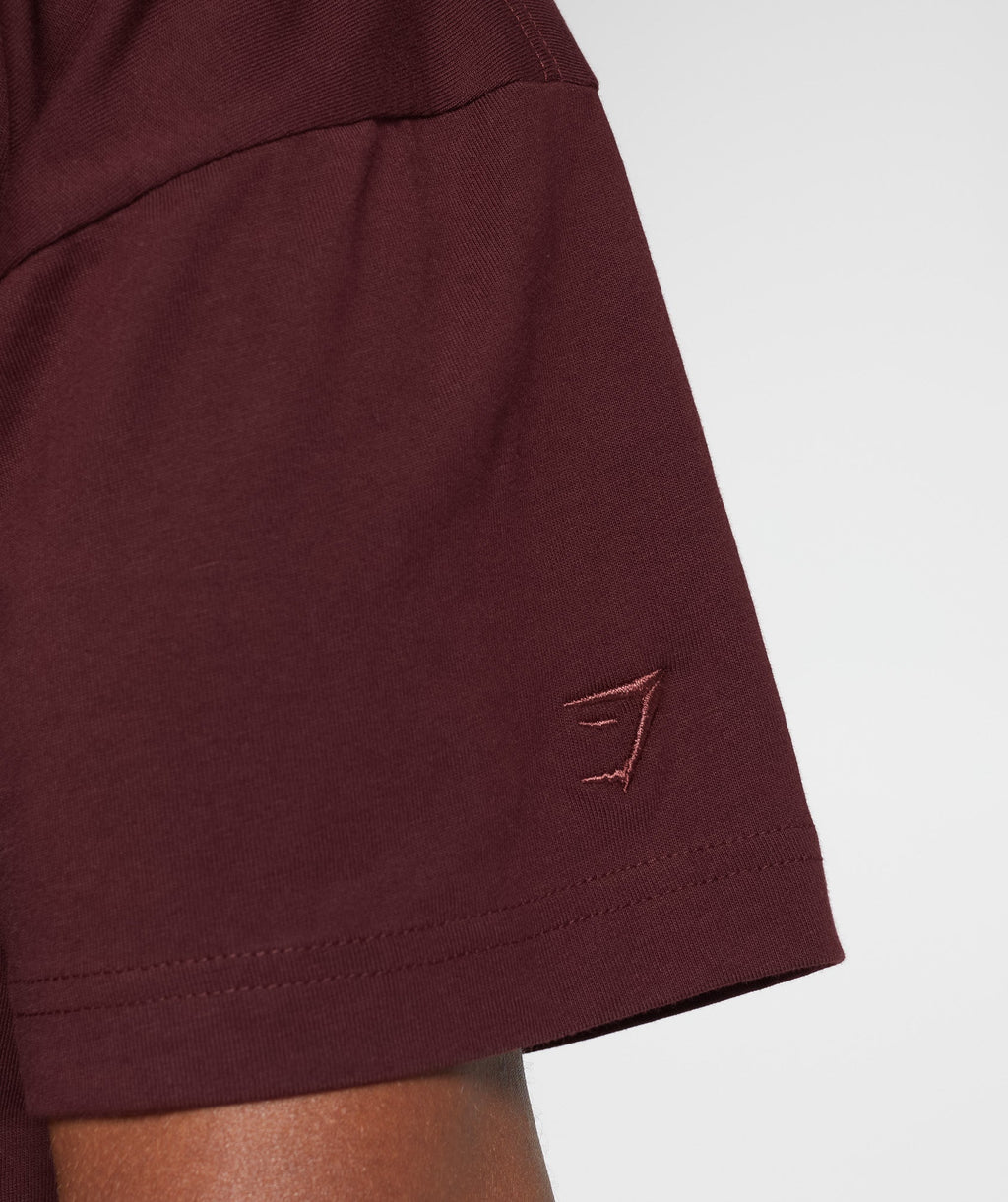 gymshark-rest-day-essentials-t-shirt-rich-maroon-aw23