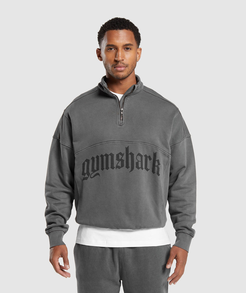 gymshark-heavyweight-1-4-zip-black-aw23