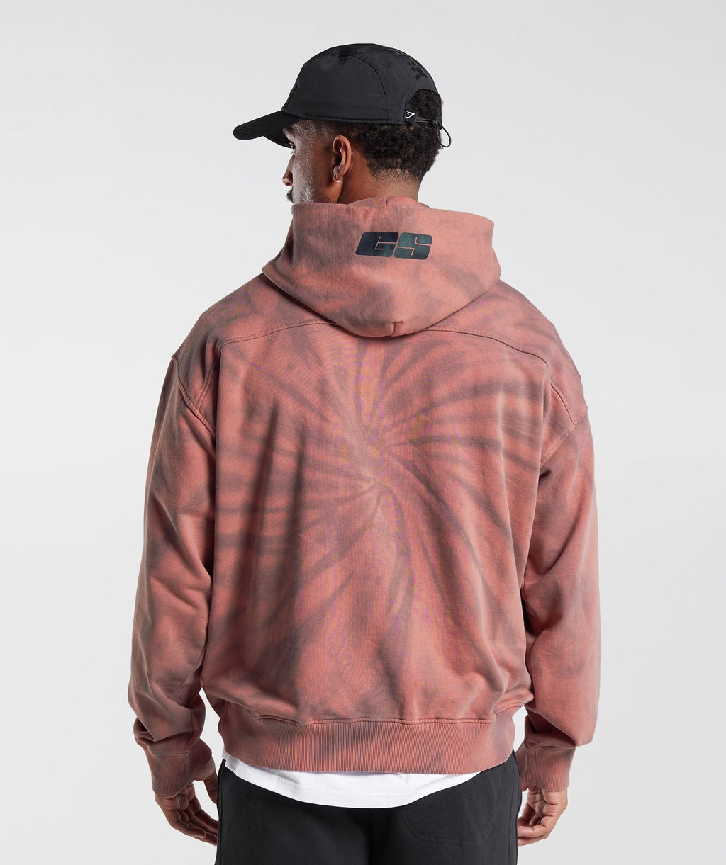 gymshark-rest-day-hoodie-terracotta-pink-dusty-maroon-spiral-optic-wash-ss23